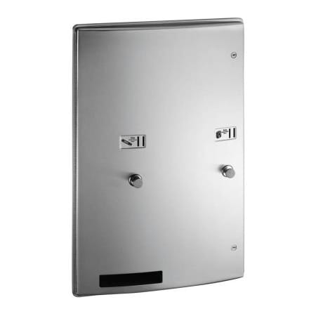 Asi ASI Roval Surface Mounted Dual Sanitary Dispenser Free Operation - 204684-9-F